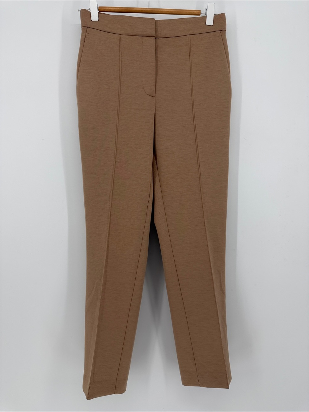 Ann Taylor The Ankle High Rise Slim Pants Size 2 Tan Beige NWT